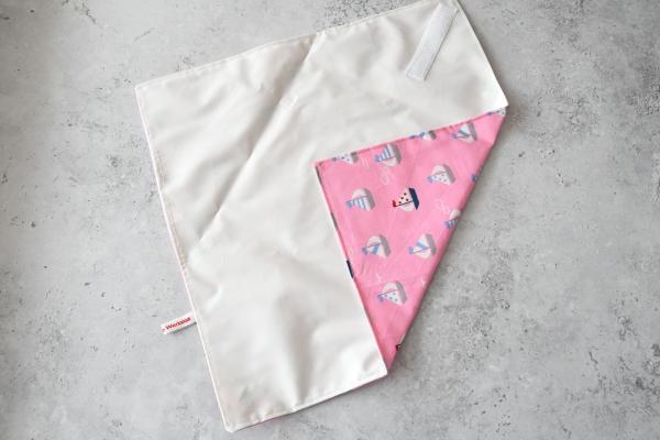 Sandwich-Wrap "Segelboote auf rosa"