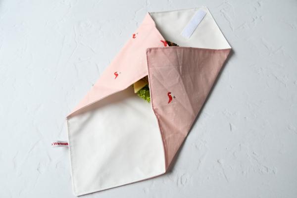 Sandwich-Wrap "Vögelchen auf rosa"