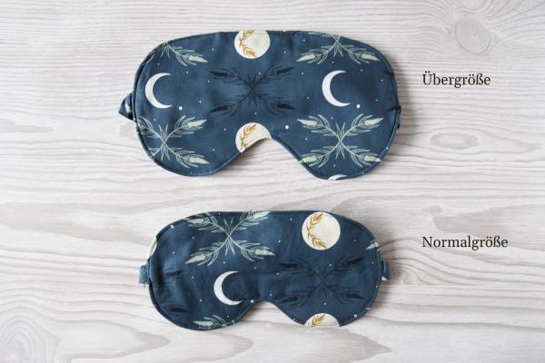 Schlafbrille, Augenmaske zum Schlafen - "Erntemond"