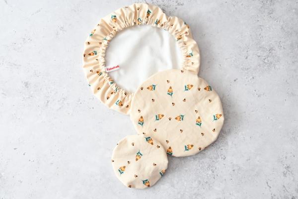 Schüsselhaube "Margarite creme"