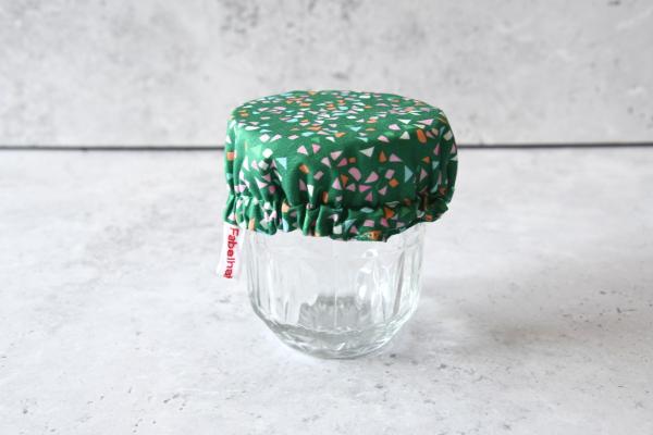 Schüsselhaube "Bunte Dreiecke"