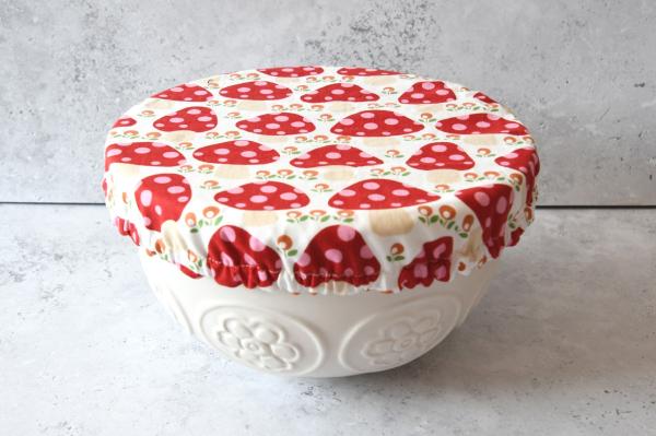 Schüsselhaube "Rote Fliegenpilze"