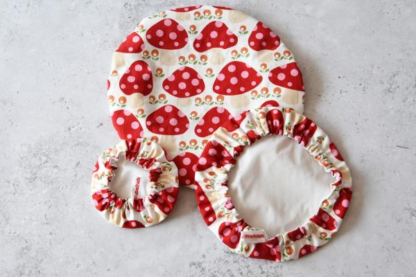 Schüsselhaube "Rote Fliegenpilze"