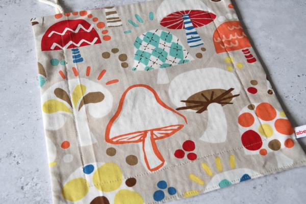 Spültuch, Reinigungstuch - "Bunte Fliegenpilze"