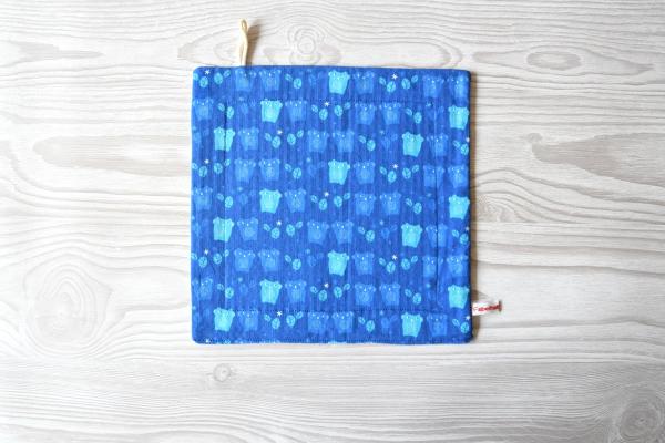 Spültuch, Putztuch - "Blaue Eulen"