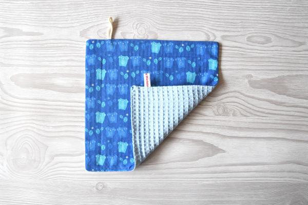 Spültuch, Putztuch - "Blaue Eulen"