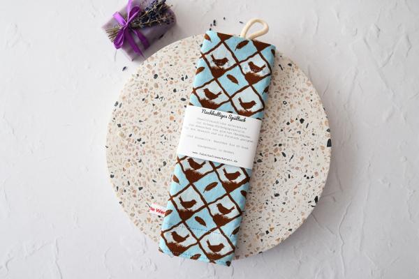 Spültuch, Putztuch - "Vögel im Nest"