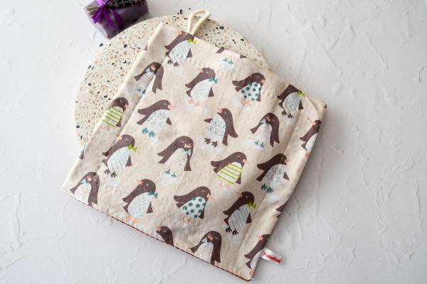 Spültuch, Putztuch - "Pinguine"