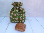 Brotbeutel, Brotkorb, Brot lange frisch halten - "Oster Special grün"